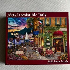 Vermont Christmas Company 1000 Piece Puzzle – Irresistible Italy 🇮🇹